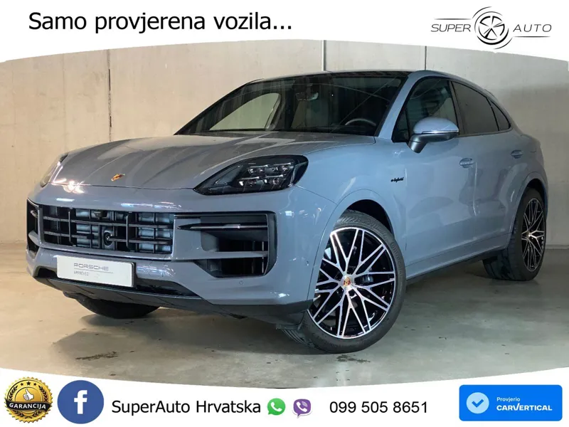 Porsche Cayenne 3.0 V6 (470 KS) E-Hybrid Tiptronic S LED+GR SJED+ACC