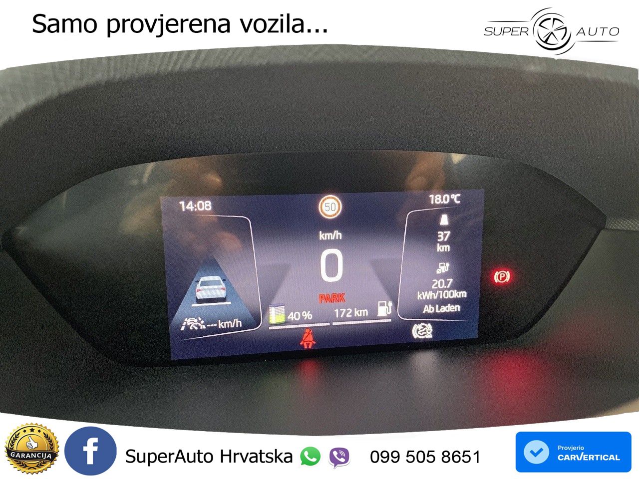 Škoda Enyaq iV 80x 82 kWh (265 KS) AWD LED+GR SJED+ACC