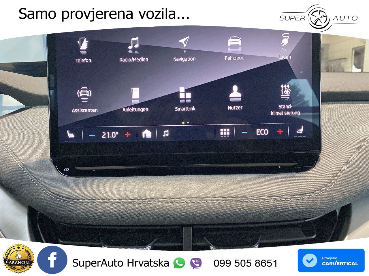 Škoda Enyaq iV 80x 82 kWh (265 KS) AWD LED+GR SJED+ACC