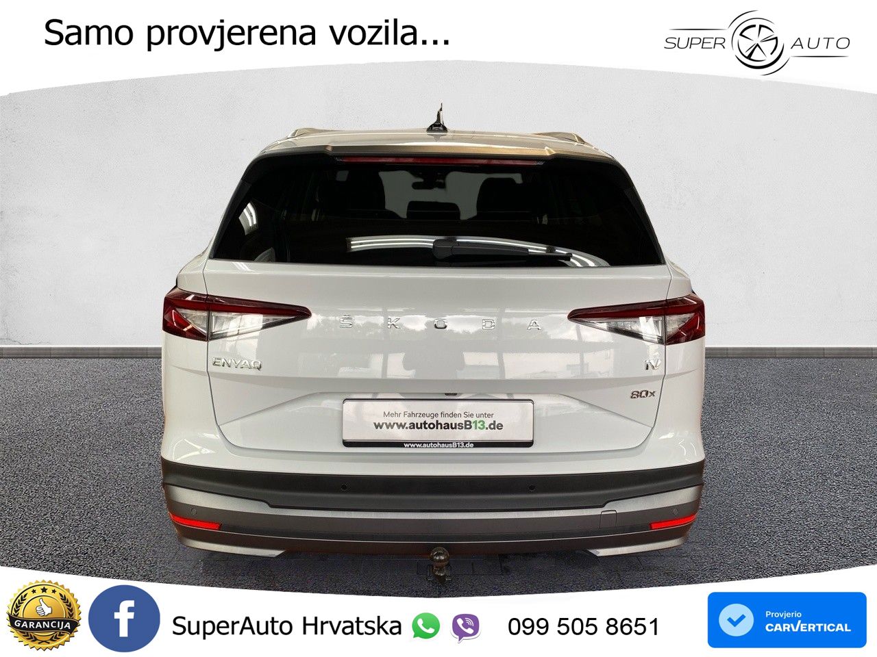 Škoda Enyaq iV 80x 82 kWh (265 KS) AWD LED+GR SJED+ACC