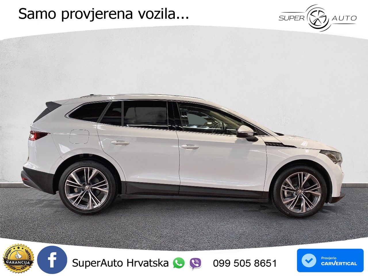 Škoda Enyaq iV 80x 82 kWh (265 KS) AWD LED+GR SJED+ACC
