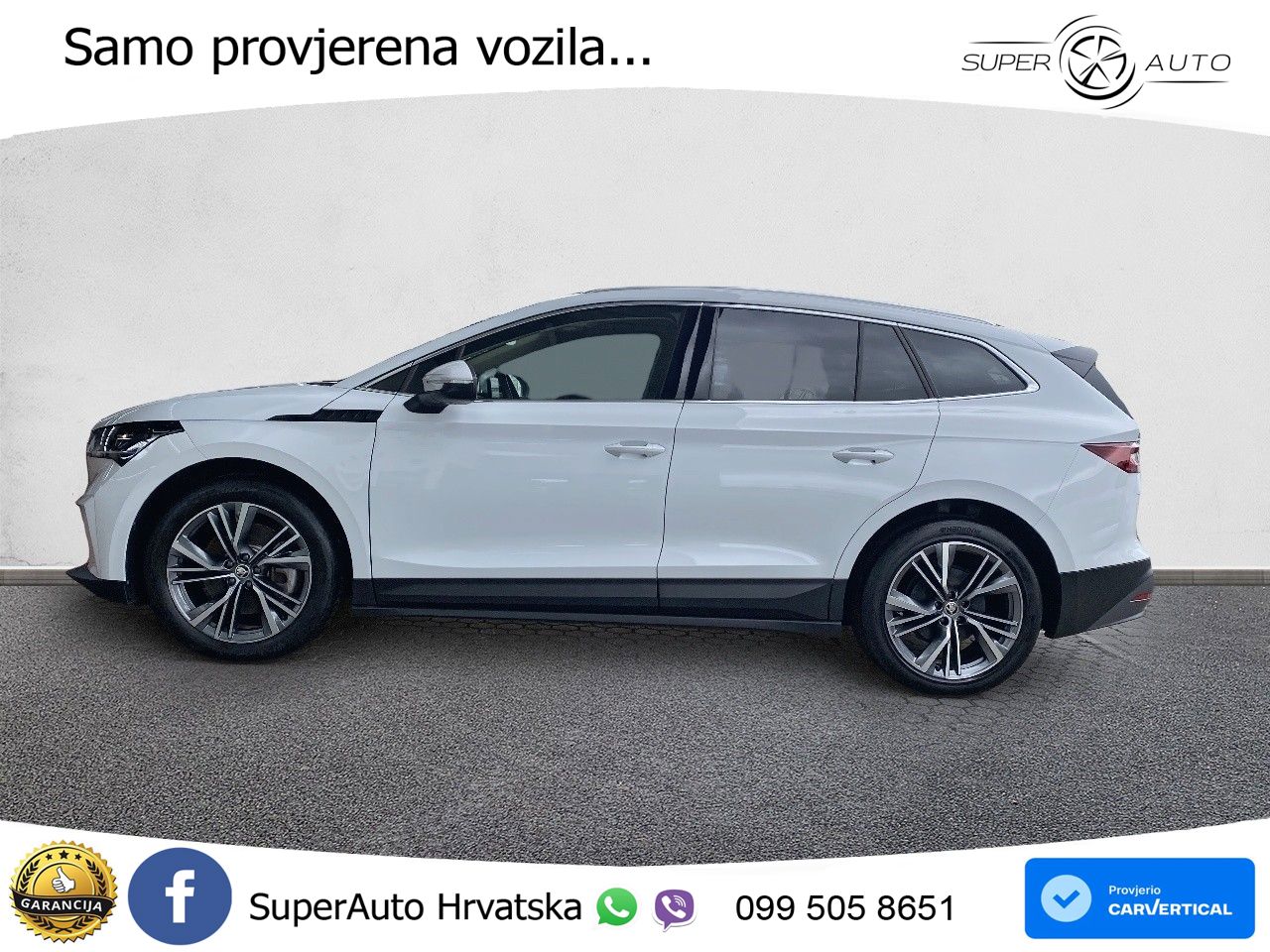 Škoda Enyaq iV 80x 82 kWh (265 KS) AWD LED+GR SJED+ACC