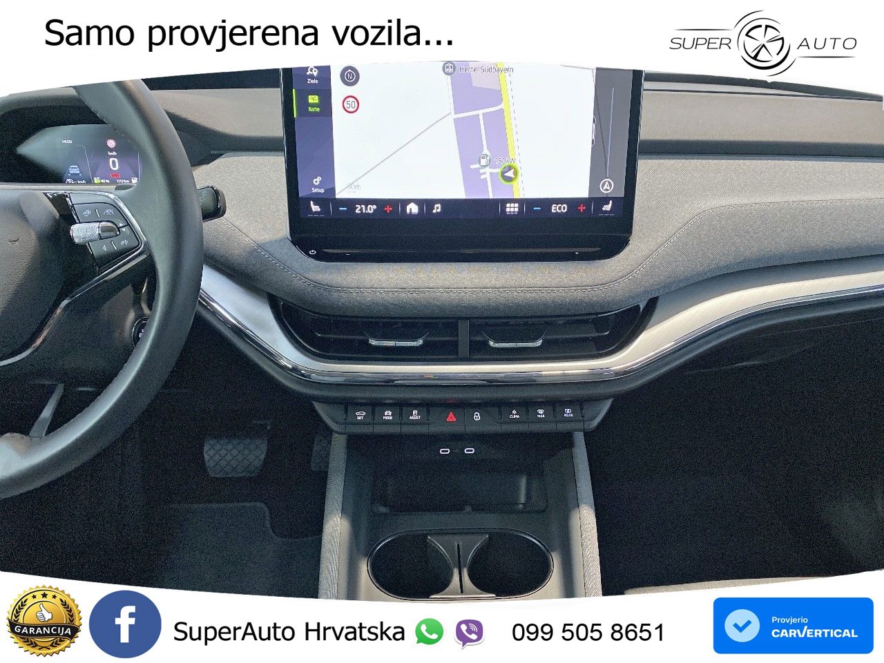 Škoda Enyaq iV 80x 82 kWh (265 KS) AWD LED+GR SJED+ACC