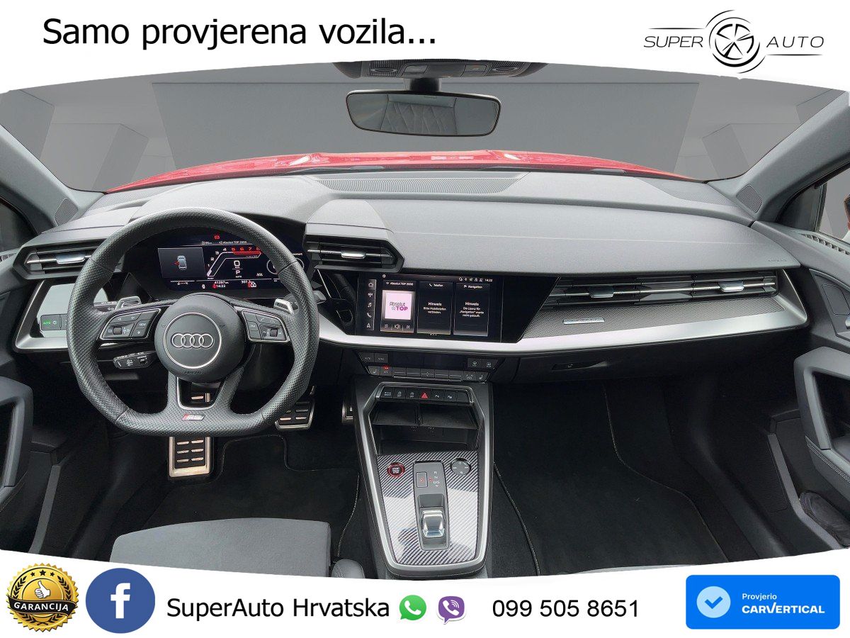 Audi RS3 Sedan 2.5 TFSI (400 KS) quattro S tronic