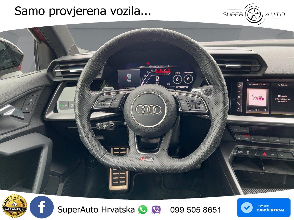 Audi RS3 Sedan 2.5 TFSI (400 KS) quattro S tronic