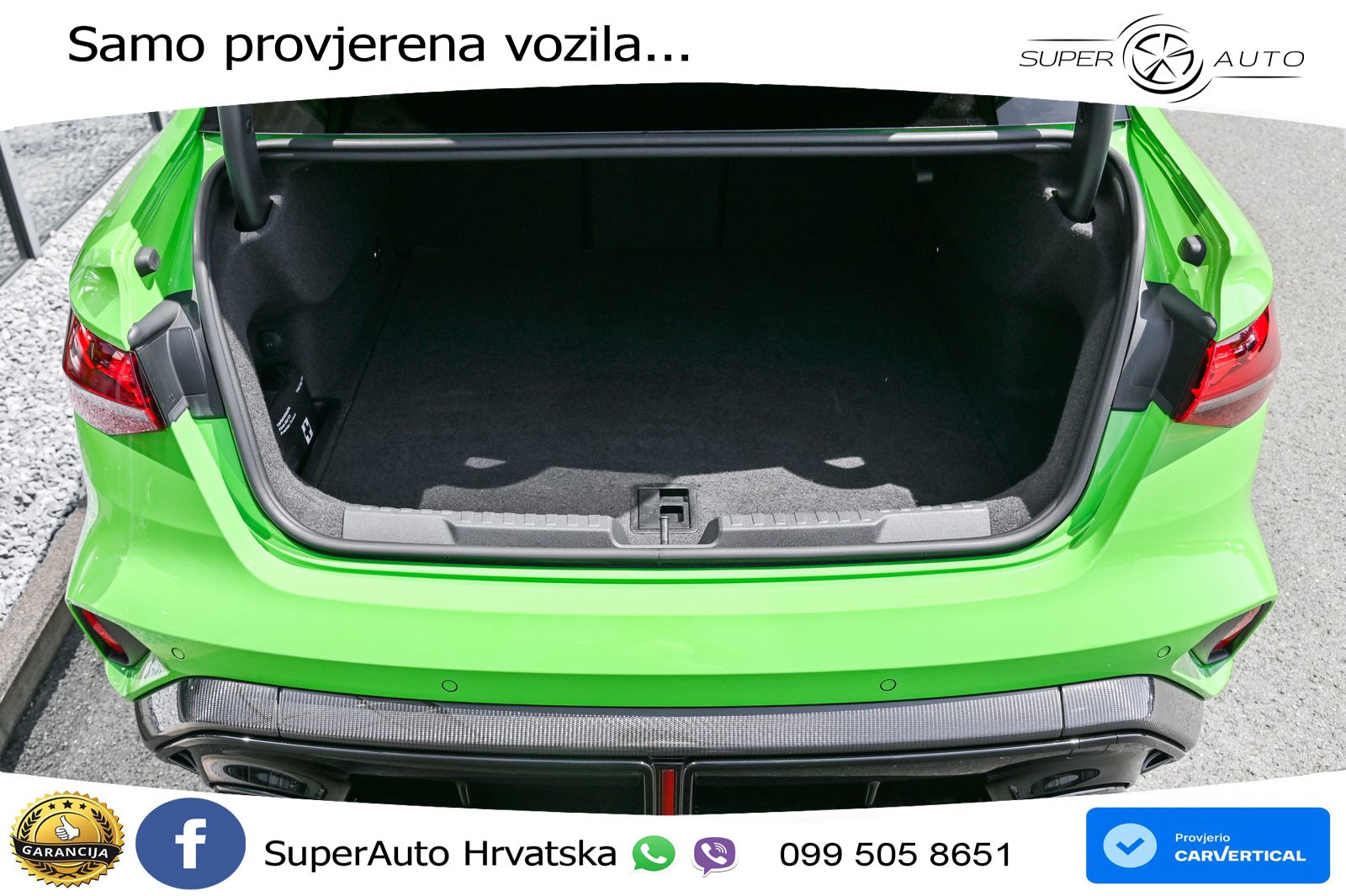 Audi RS3 Sedan 2.5 TFSI (400 KS) quattro S tronic LED+GR SJED+ACC