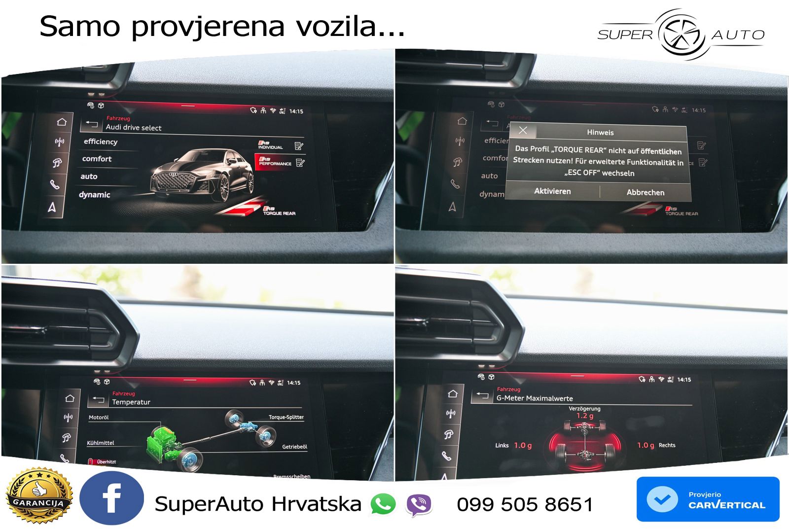 Audi RS3 Sedan 2.5 TFSI (400 KS) quattro S tronic LED+GR SJED+ACC