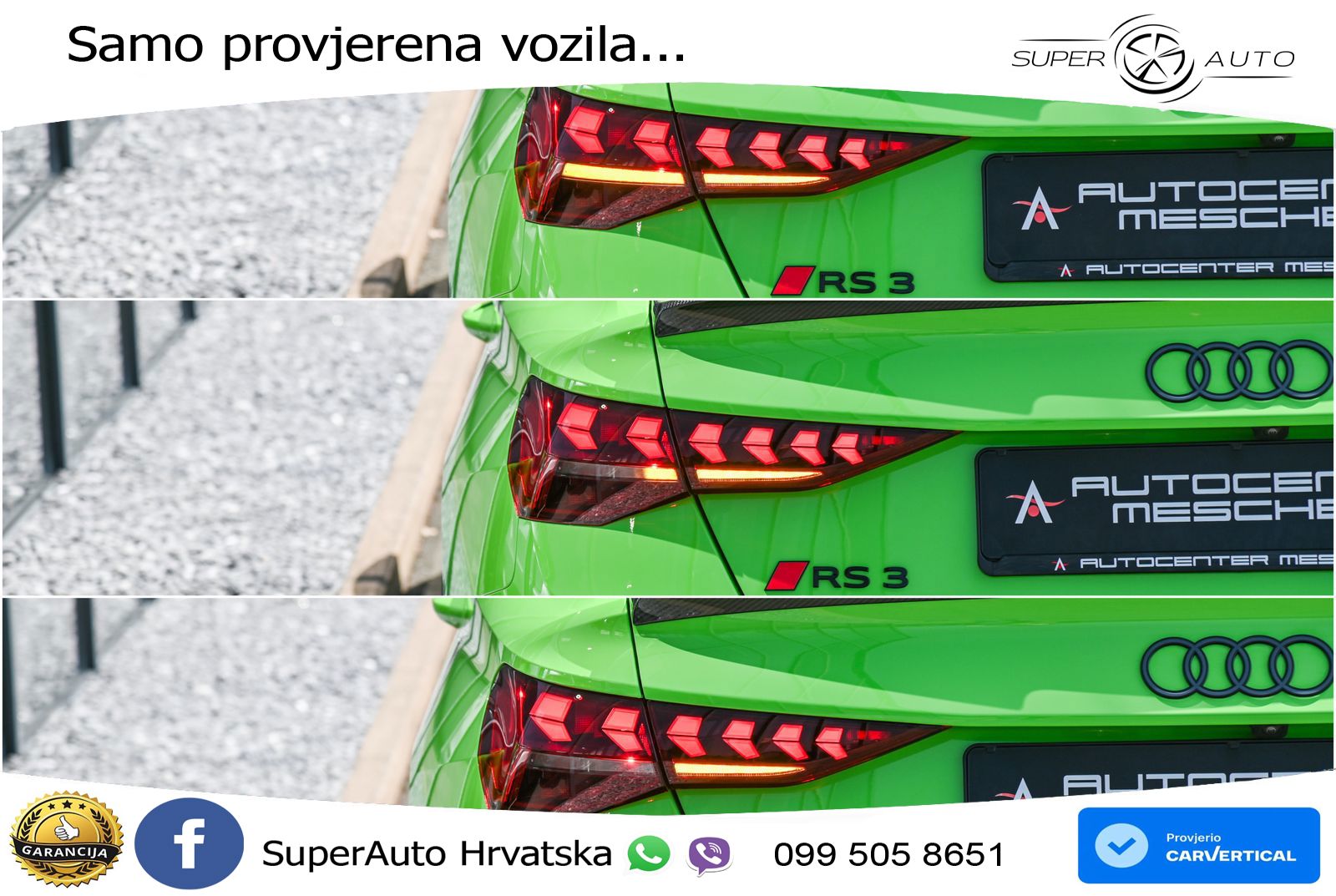 Audi RS3 Sedan 2.5 TFSI (400 KS) quattro S tronic LED+GR SJED+ACC
