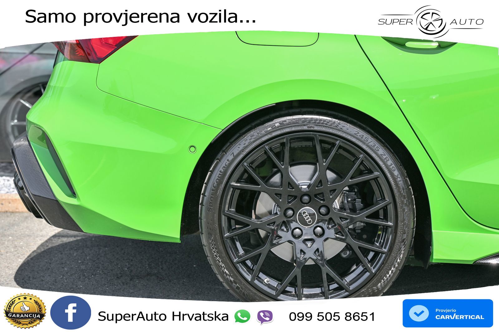 Audi RS3 Sedan 2.5 TFSI (400 KS) quattro S tronic LED+GR SJED+ACC