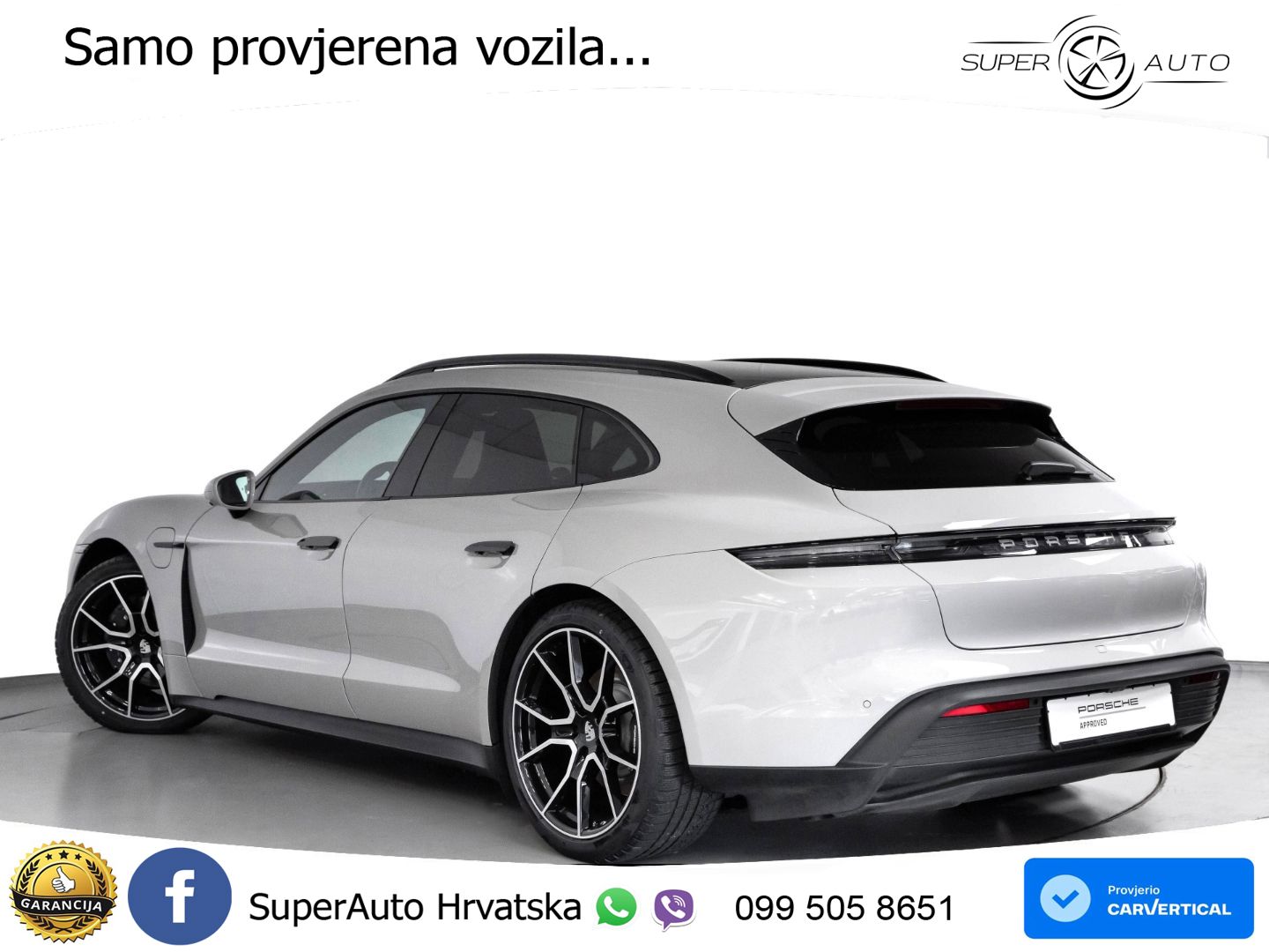 Porsche Taycan Sport Turismo Performance Plus 93.4 kWh (476 KS)