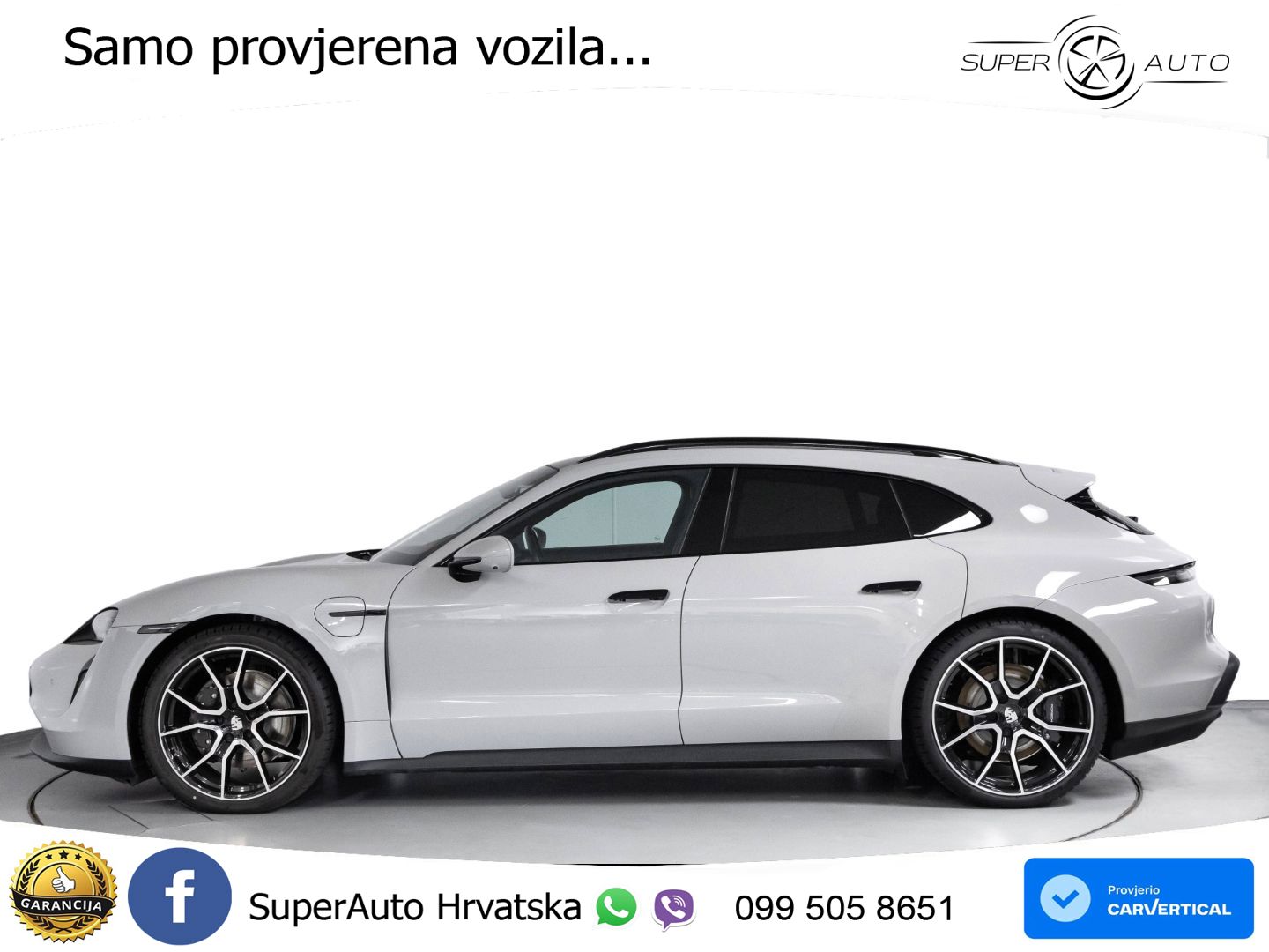 Porsche Taycan Sport Turismo Performance Plus 93.4 kWh (476 KS)