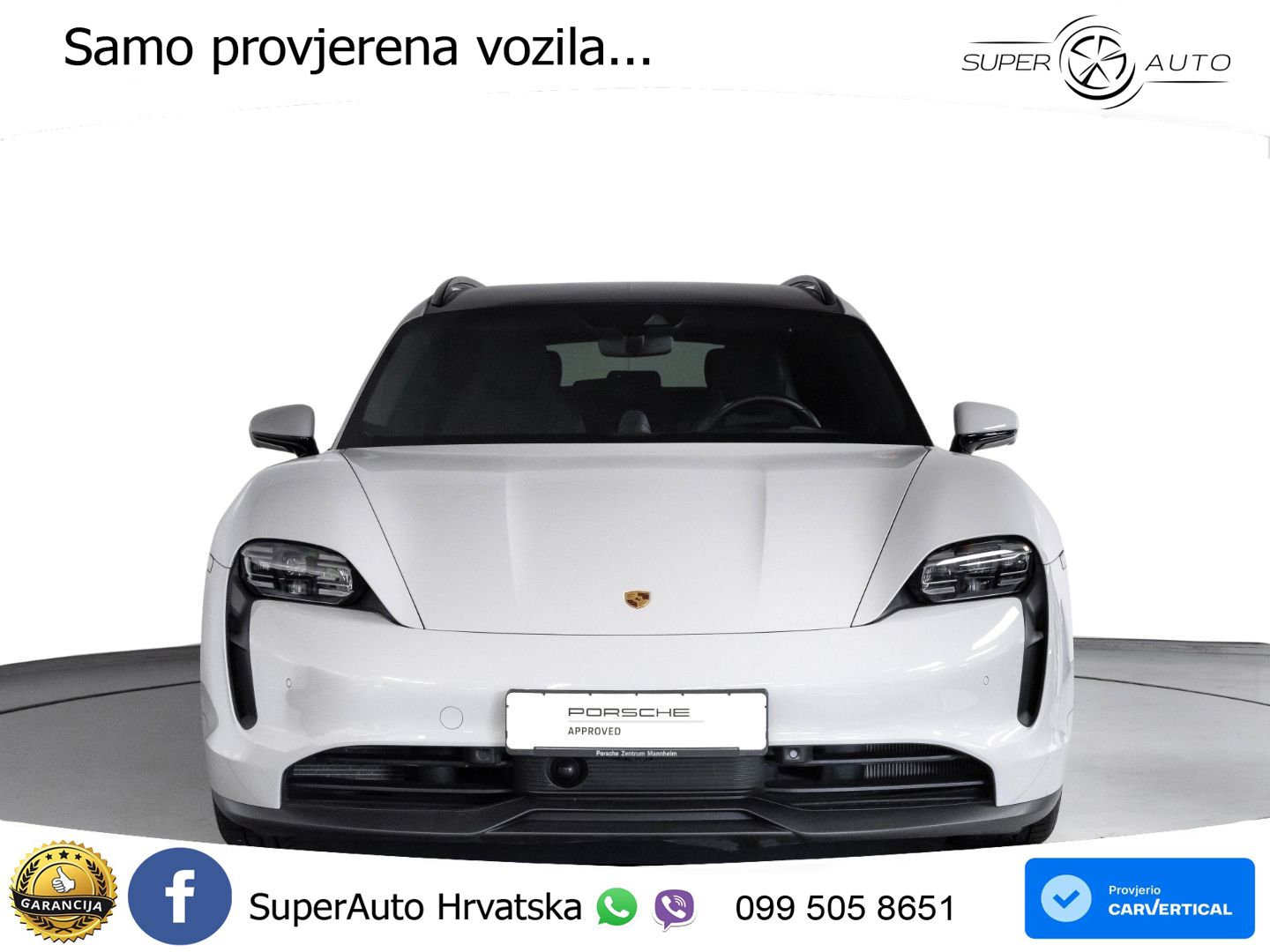 Porsche Taycan Sport Turismo Performance Plus 93.4 kWh (476 KS)