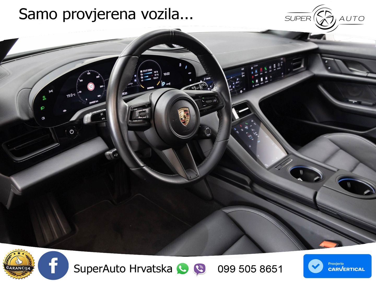 Porsche Taycan Sport Turismo Performance Plus 93.4 kWh (476 KS)