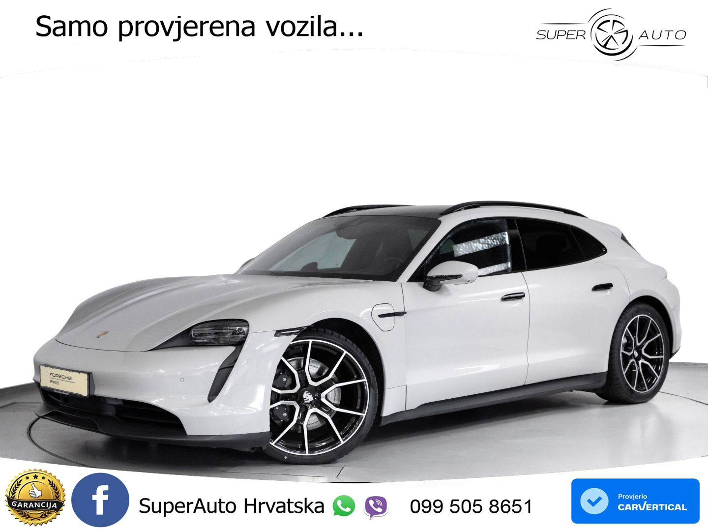 Porsche Taycan Sport Turismo Performance Plus 93.4 kWh (476 KS)