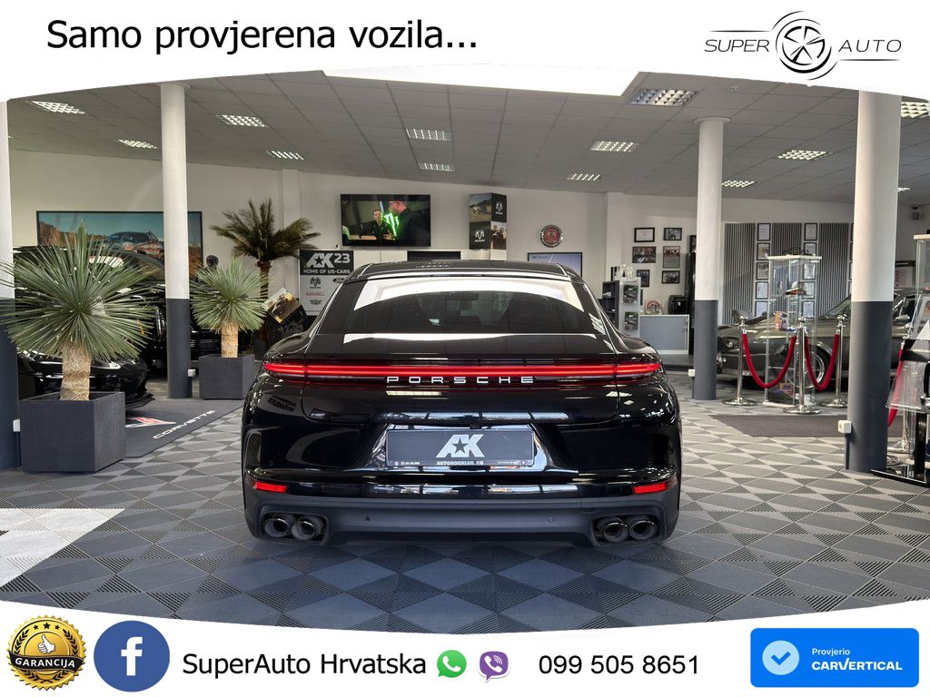 Porsche Panamera 4 2.9 V6 (470 KS) E-Hybrid PDK ZRAČNI+ACC+GR SJED+KAM+PANO