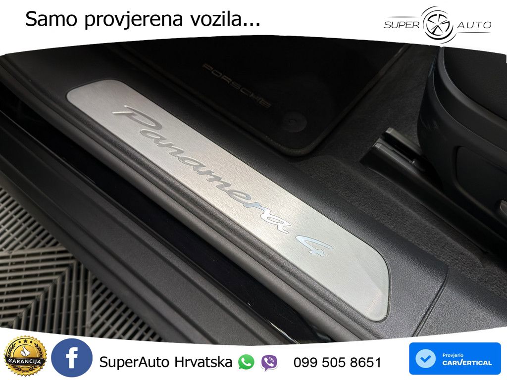 Porsche Panamera 4 2.9 V6 (470 KS) E-Hybrid PDK ZRAČNI+ACC+GR SJED+KAM+PANO