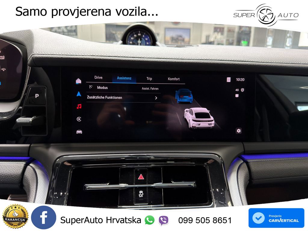 Porsche Panamera 4 2.9 V6 (470 KS) E-Hybrid PDK ZRAČNI+ACC+GR SJED+KAM+PANO