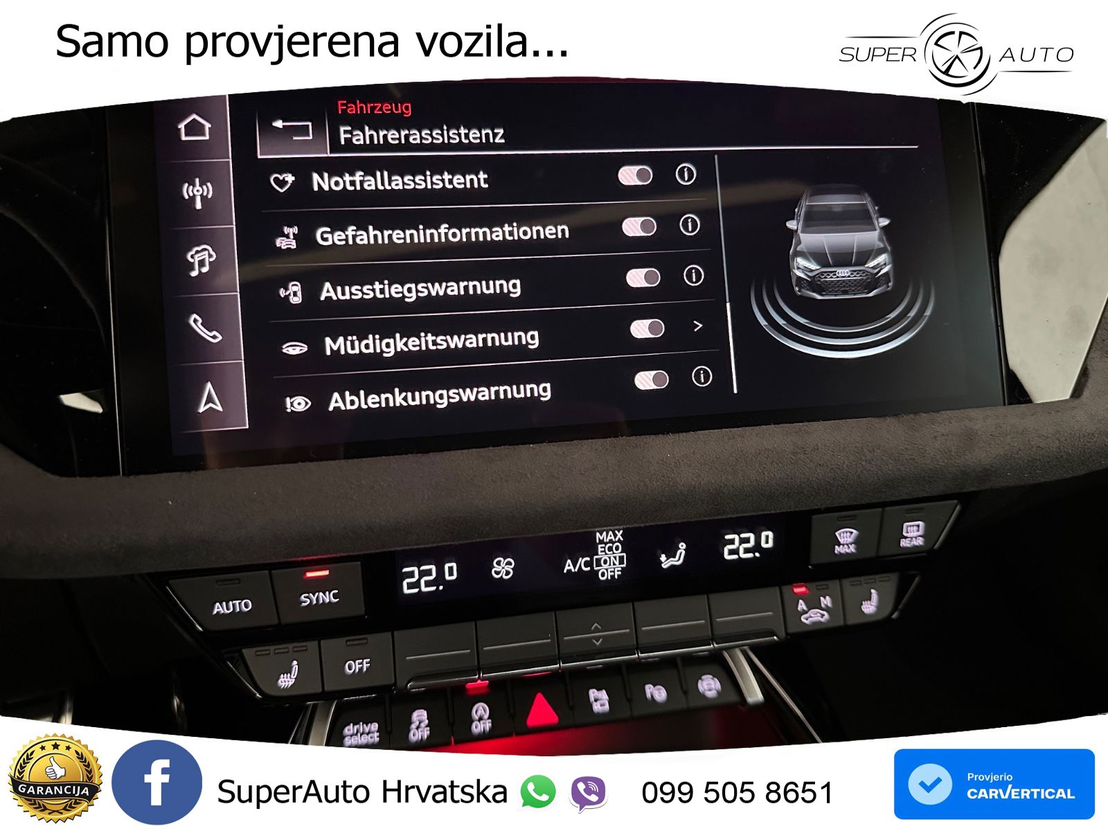 Audi RS3 Sedan 2.5 TFSI (400 KS) quattro S tronic LED+GR SJED+ACC