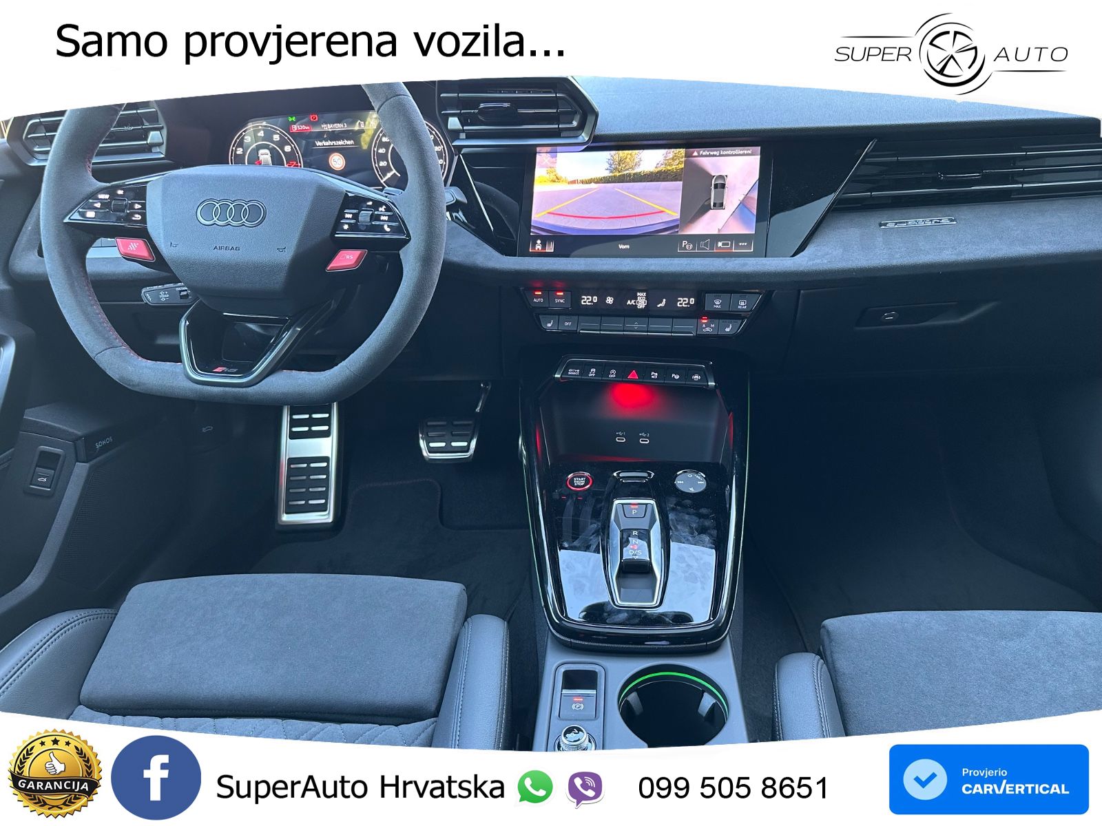 Audi RS3 Sedan 2.5 TFSI (400 KS) quattro S tronic LED+GR SJED+ACC