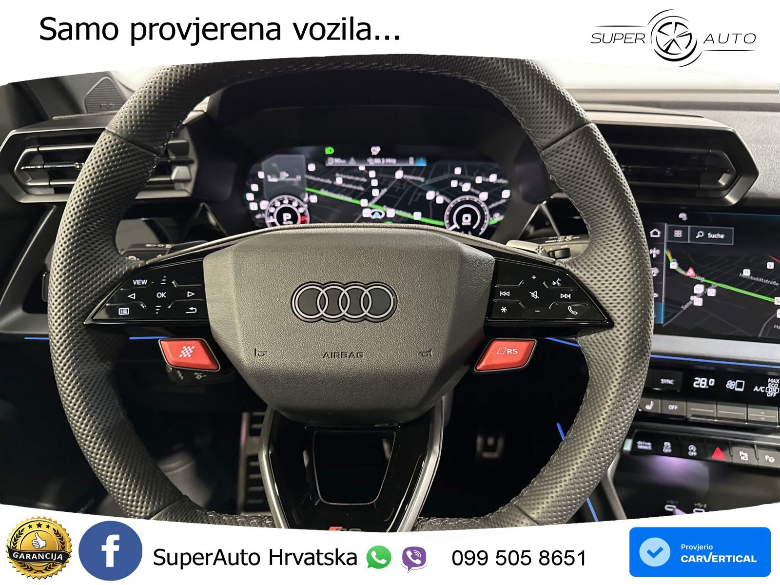 Audi RS3 Sedan 2.5 TFSI (400 KS) quattro S tronic LED+GR SJED+ACC