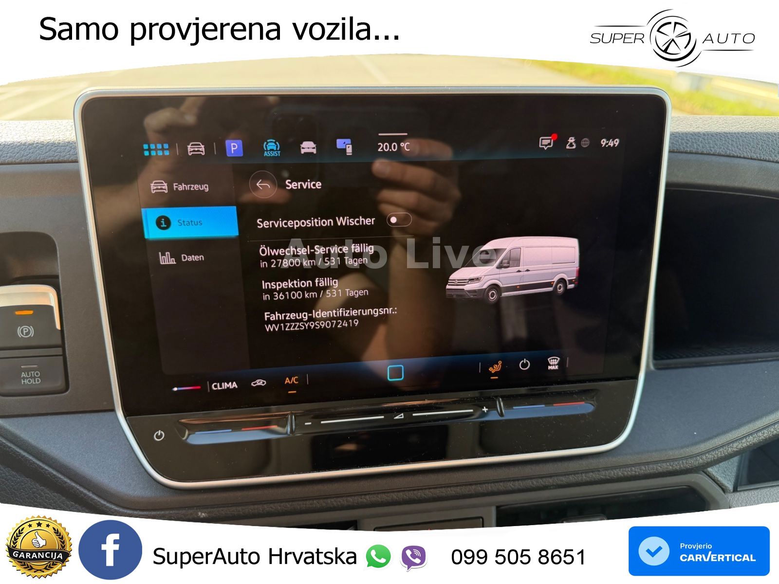 VW Crafter 140 KS LED+ACC