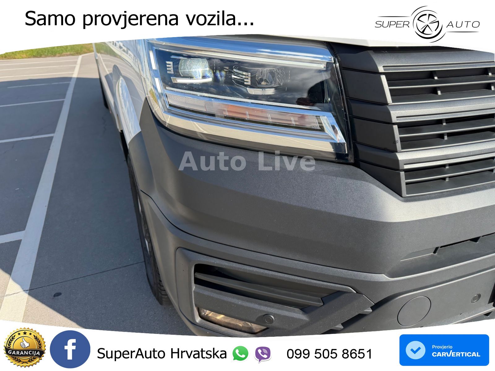 VW Crafter 140 KS LED+ACC