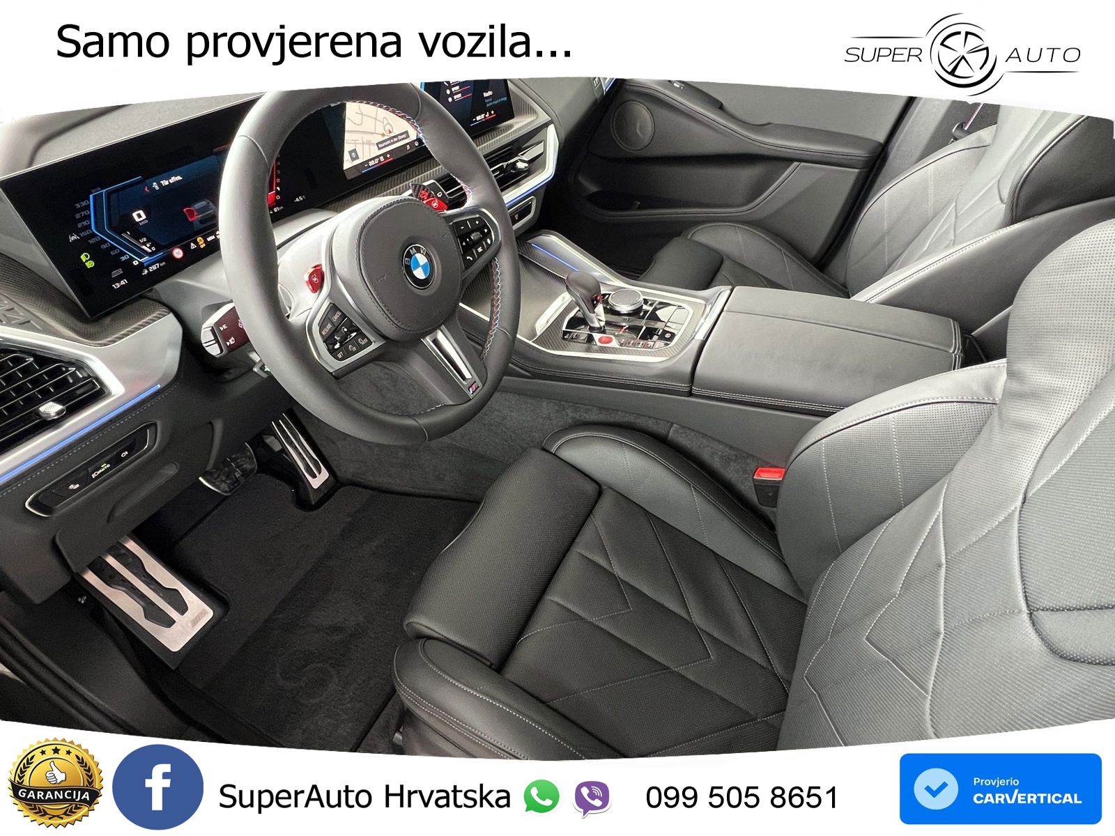 BMW XM 50e (476 KS) M xDrive M Steptronic LED+GR SJED+ACC