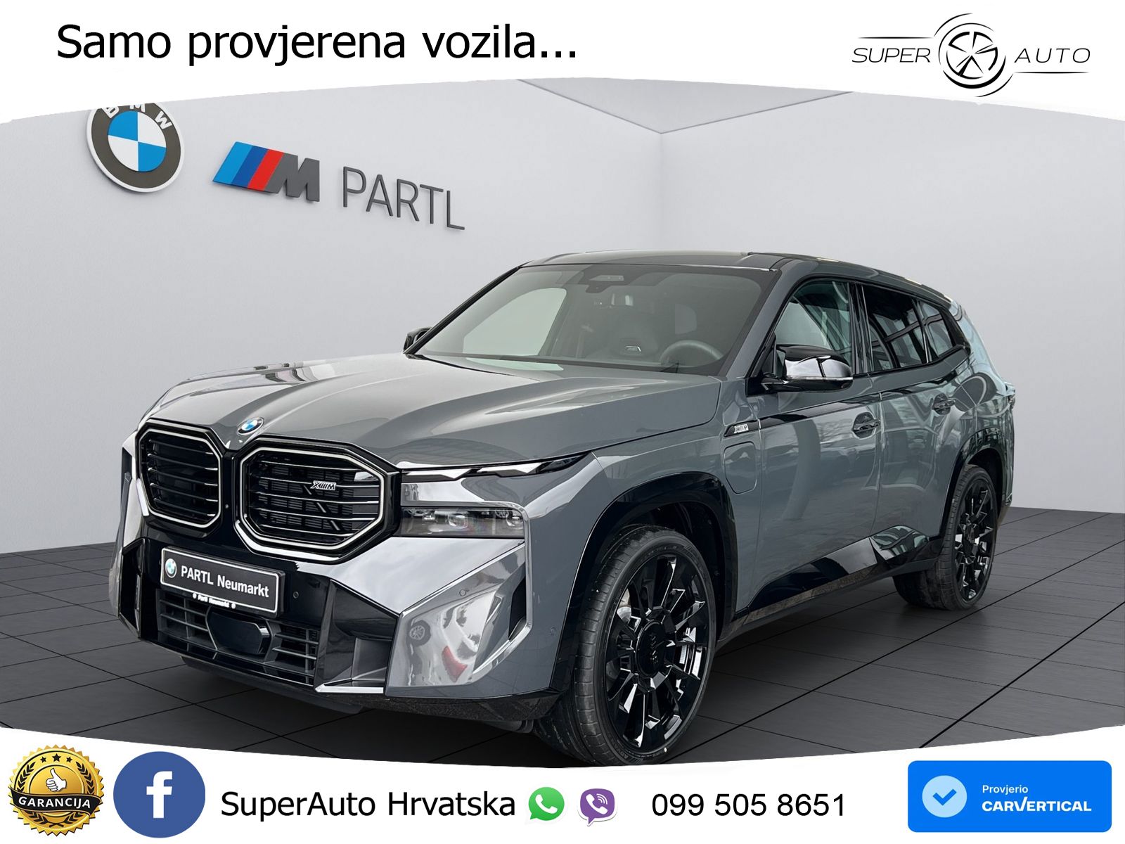 BMW XM 50e (476 KS) M xDrive M Steptronic LED+GR SJED+ACC