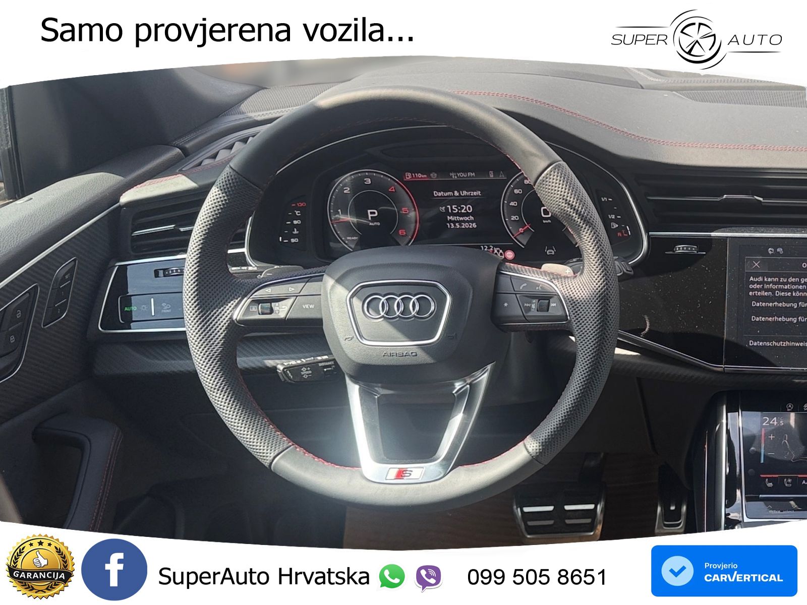 Audi Q8 50 TDI V6 (286 KS) quattro Tiptronic