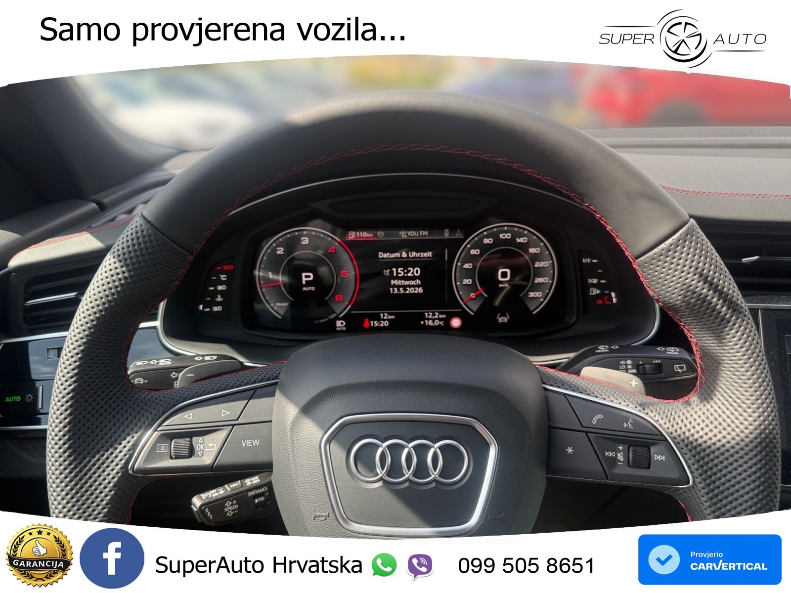 Audi Q8 50 TDI V6 (286 KS) quattro Tiptronic