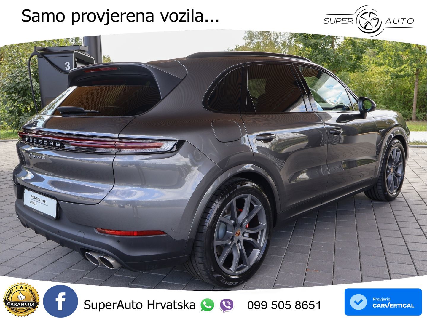 Porsche Cayenne S 3.0 V6 (519 KS) E-Hybrid Tiptronic S