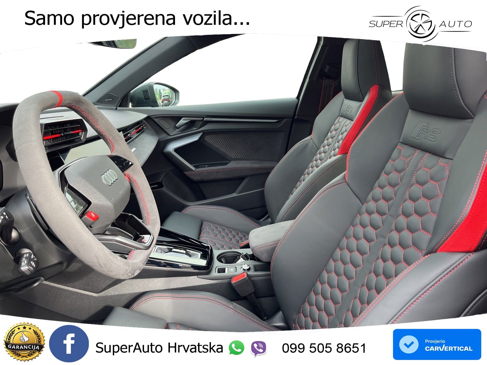 Audi RS3 Sedan 2.5 TFSI (400 KS) quattro S tronic LED+GR SJED+ACC
