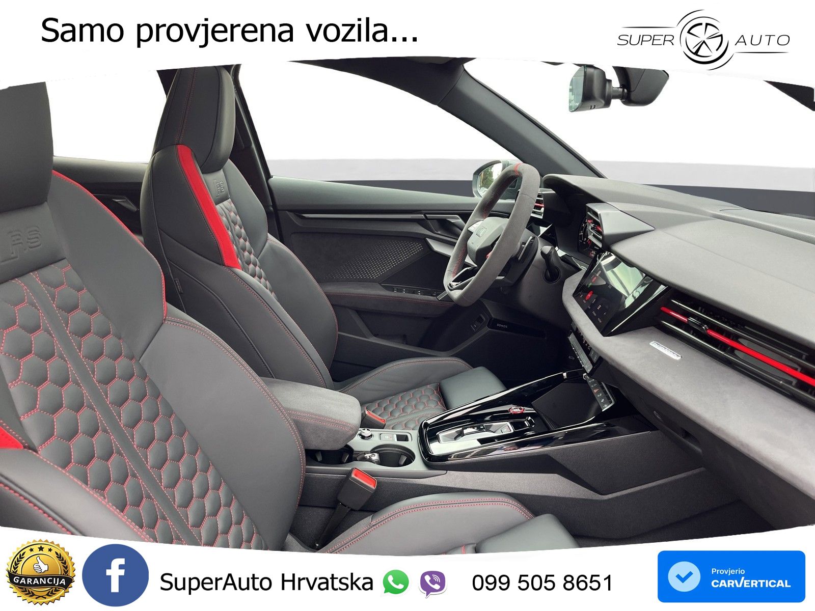Audi RS3 Sedan 2.5 TFSI (400 KS) quattro S tronic LED+GR SJED+ACC
