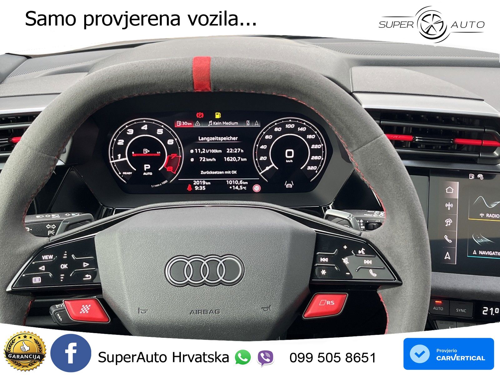 Audi RS3 Sedan 2.5 TFSI (400 KS) quattro S tronic LED+GR SJED+ACC