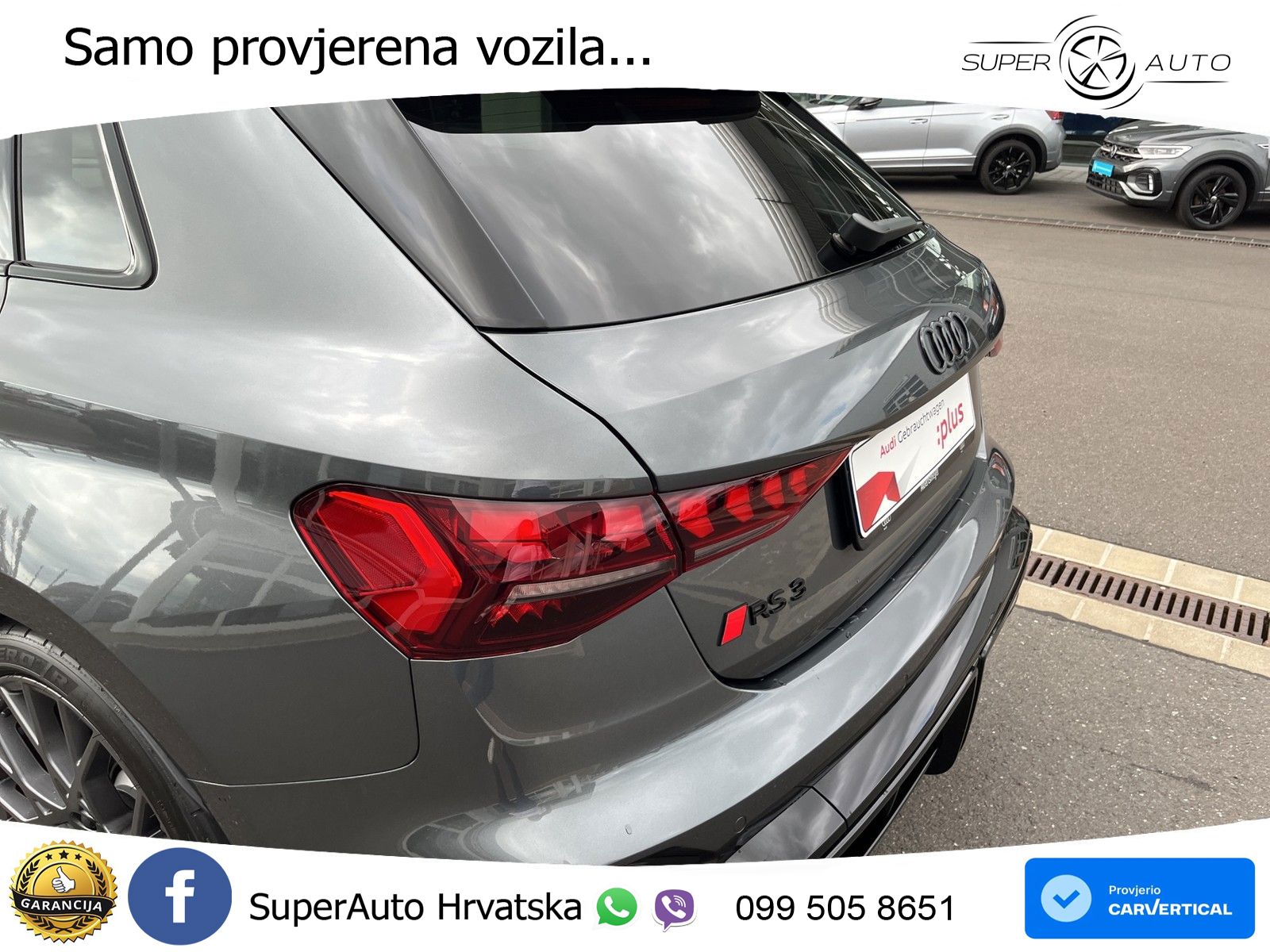 Audi RS3 Sedan 2.5 TFSI (400 KS) quattro S tronic LED+GR SJED+ACC