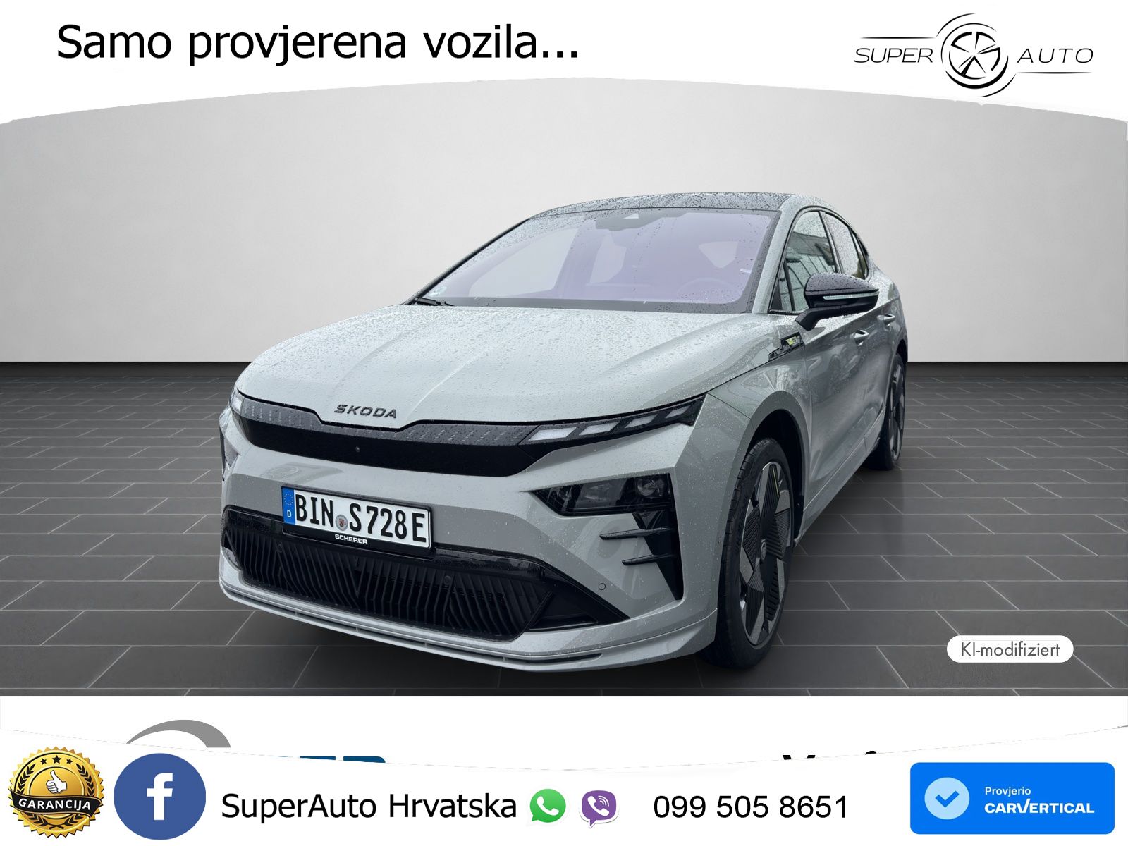 Škoda Enyaq Coupe iV RS 82 kWh (340 KS) AWD LED+GR SJED+ACC
