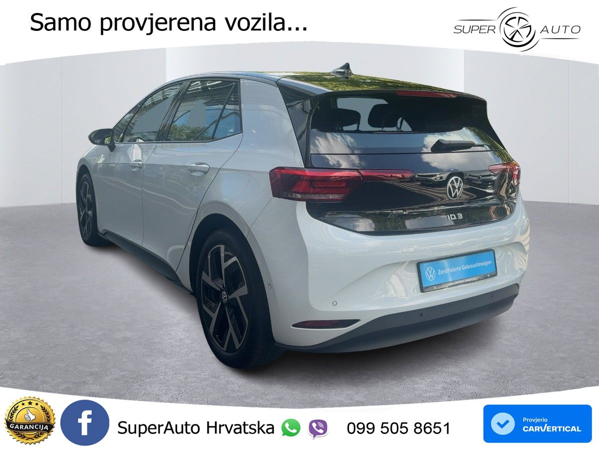 Volkswagen ID.3 Pro 62 kWh (204 KS)