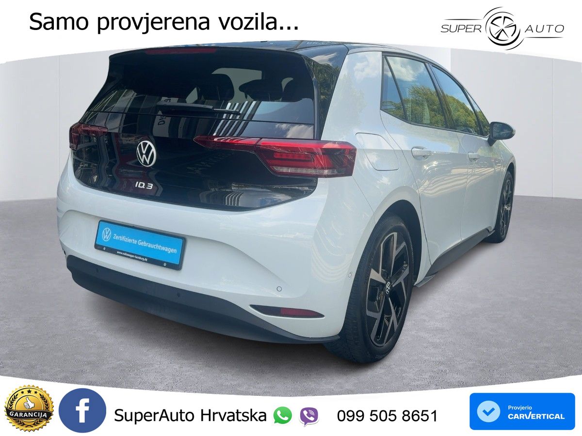 Volkswagen ID.3 Pro 62 kWh (204 KS)