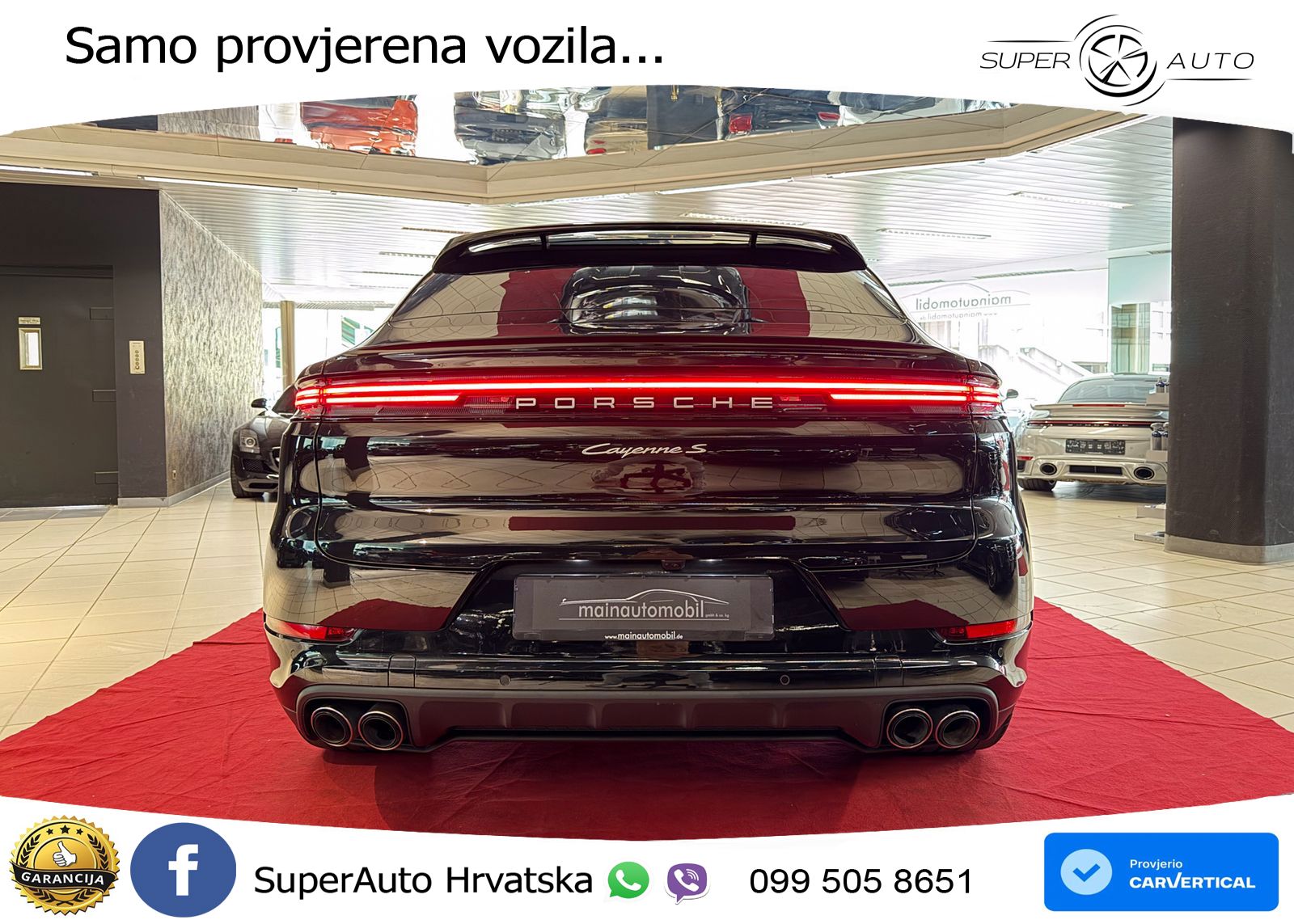 Porsche Cayenne Coupe S 4.0 V8 (474 KS) Tiptronic S