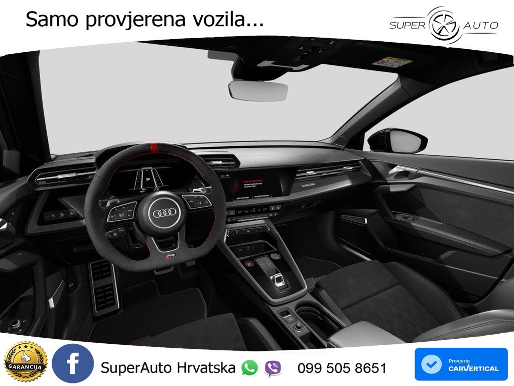 Audi RS3 Sedan 2.5 TFSI (400 KS) quattro S tronic LED+GR SJED+ACC