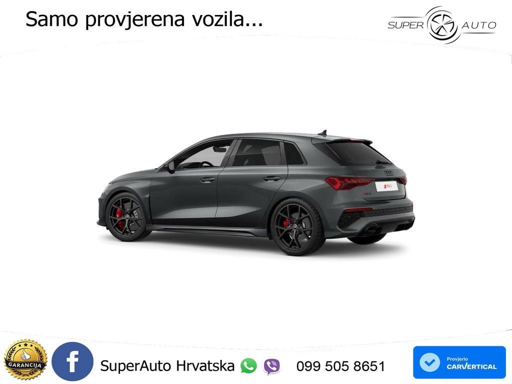 Audi RS3 Sedan 2.5 TFSI (400 KS) quattro S tronic LED+GR SJED+ACC