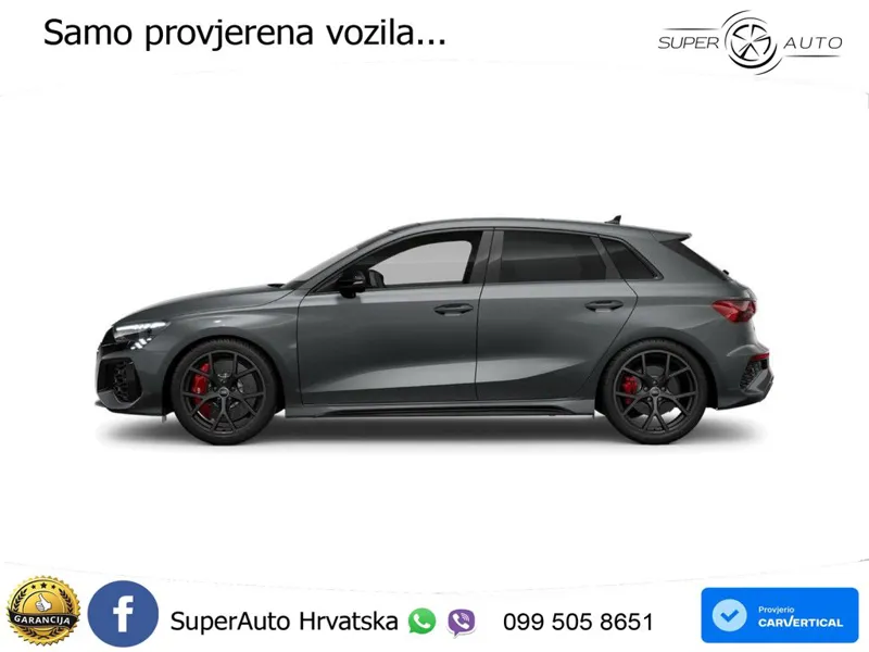 Audi RS3 Sedan 2.5 TFSI (400 KS) quattro S tronic LED+GR SJED+ACC