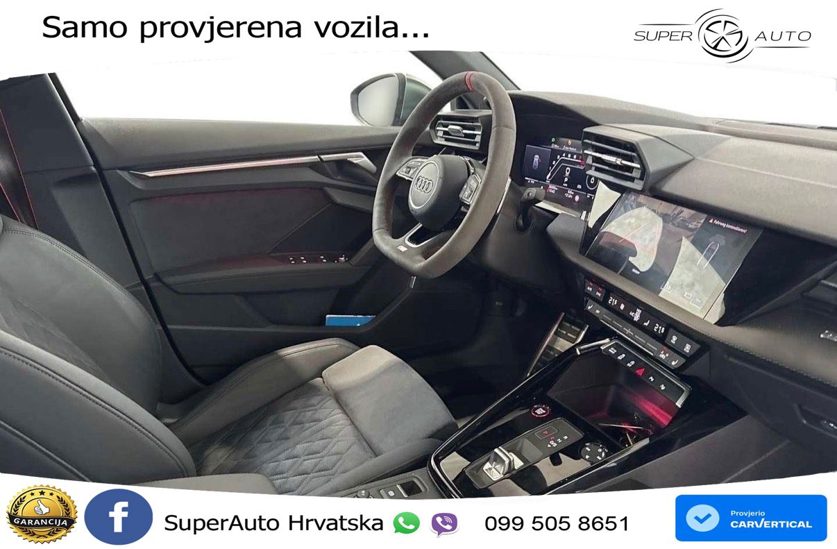 Audi RS3 Sportback 2.5 TFSI (400 KS) quattro S tronic LED+GR SJED+ACC