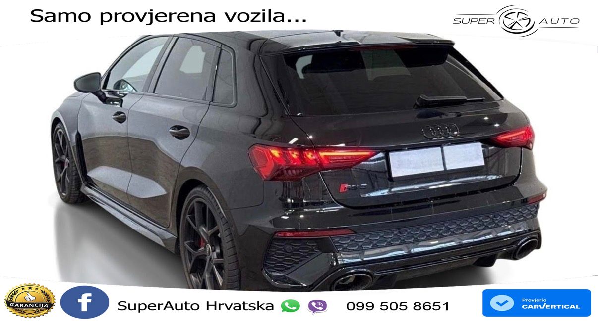 Audi RS3 Sportback 2.5 TFSI (400 KS) quattro S tronic LED+GR SJED+ACC