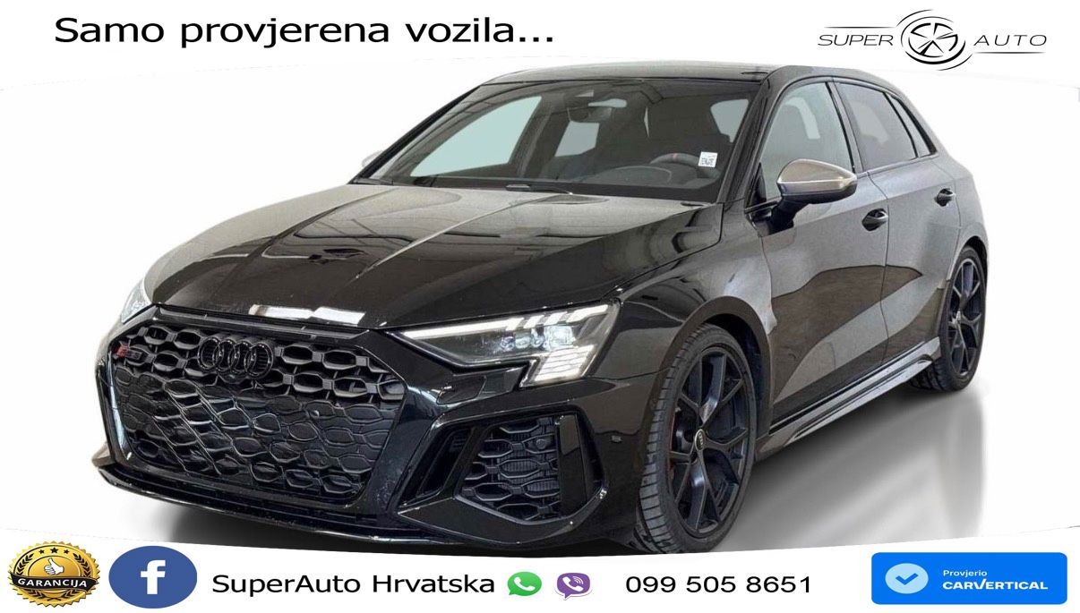 Audi RS3 Sportback 2.5 TFSI (400 KS) quattro S tronic LED+GR SJED+ACC