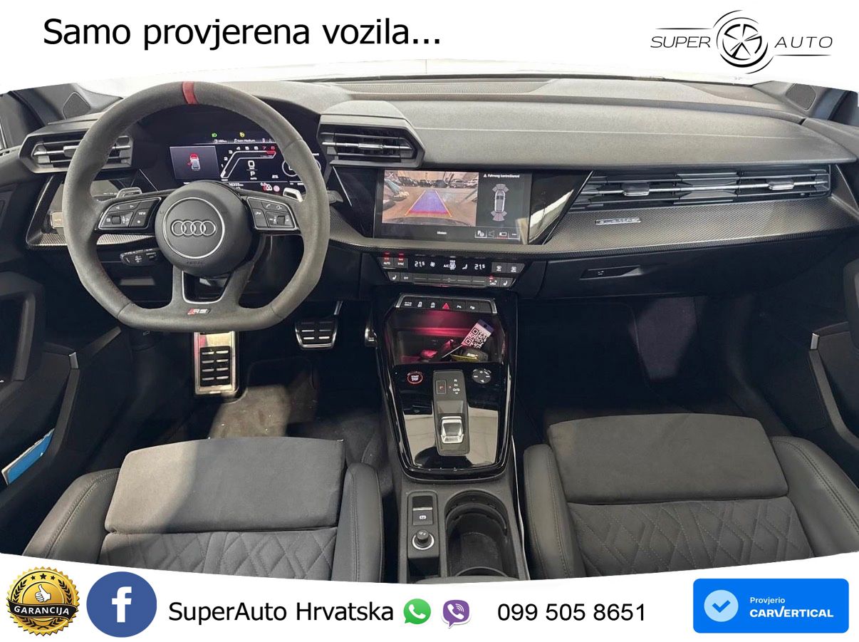 Audi RS3 Sportback 2.5 TFSI (400 KS) quattro S tronic LED+GR SJED+ACC