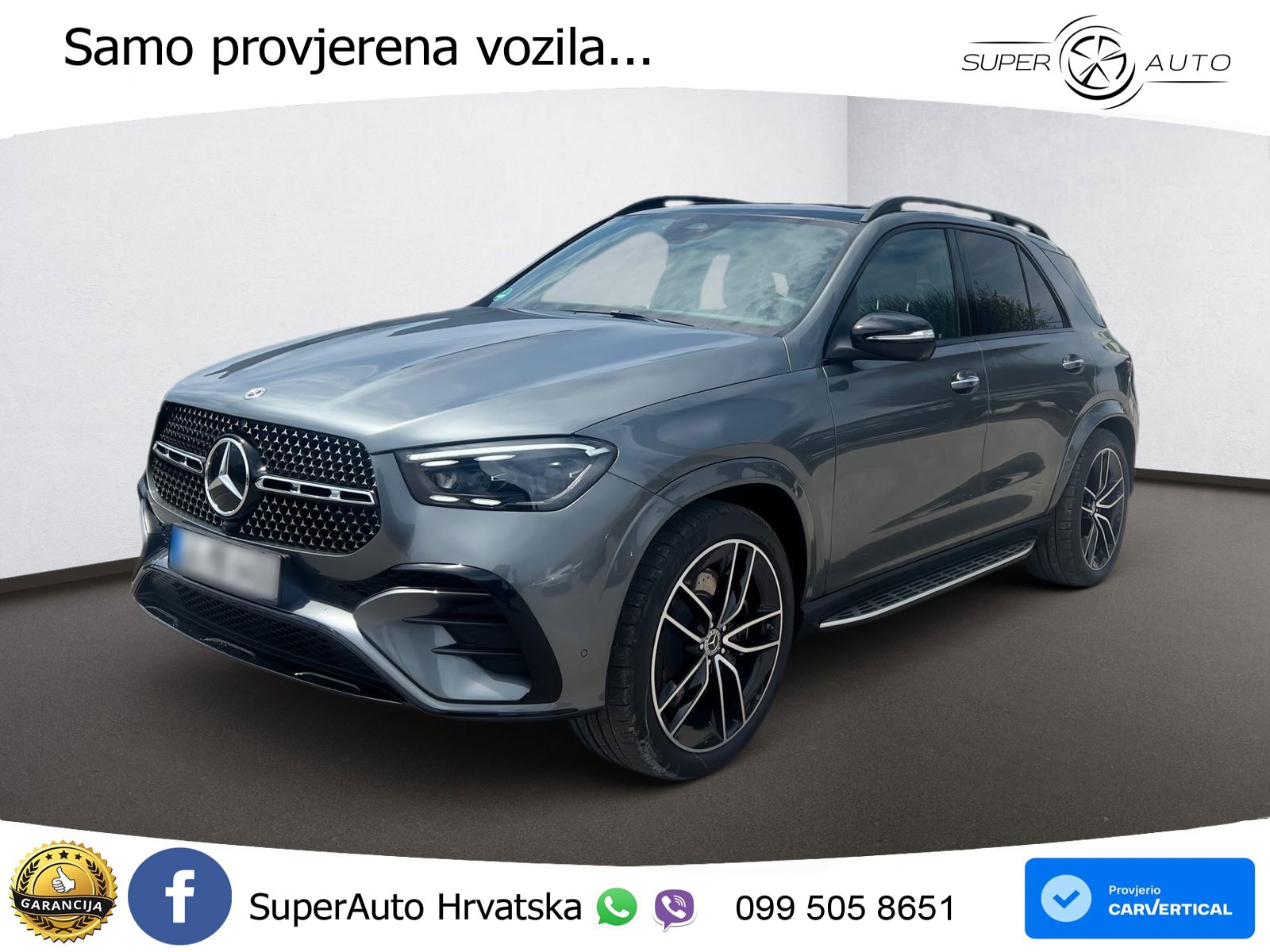 Mercedes GLE 450d (367 KS) EQ Boost 4MATIC 9G-TRONIC AMG LED+GR SJED+ACC