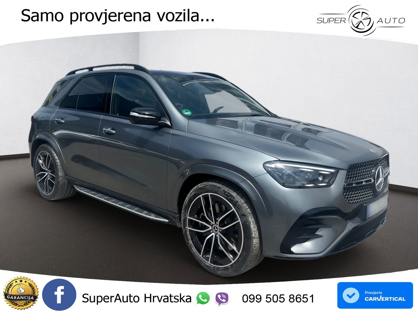 Mercedes GLE 450d (367 KS) EQ Boost 4MATIC 9G-TRONIC AMG LED+GR SJED+ACC