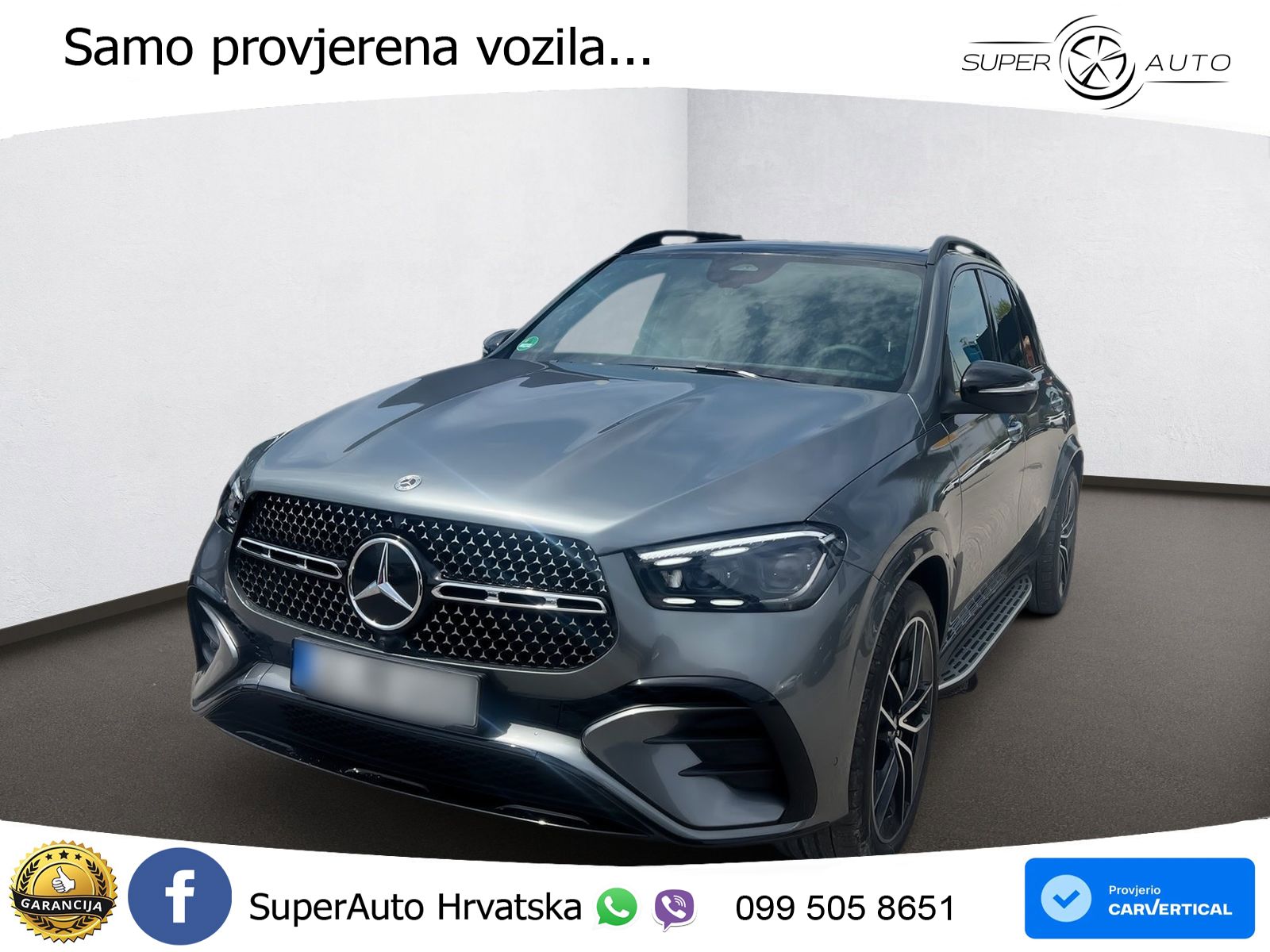 Mercedes GLE 450d (367 KS) EQ Boost 4MATIC 9G-TRONIC AMG LED+GR SJED+ACC