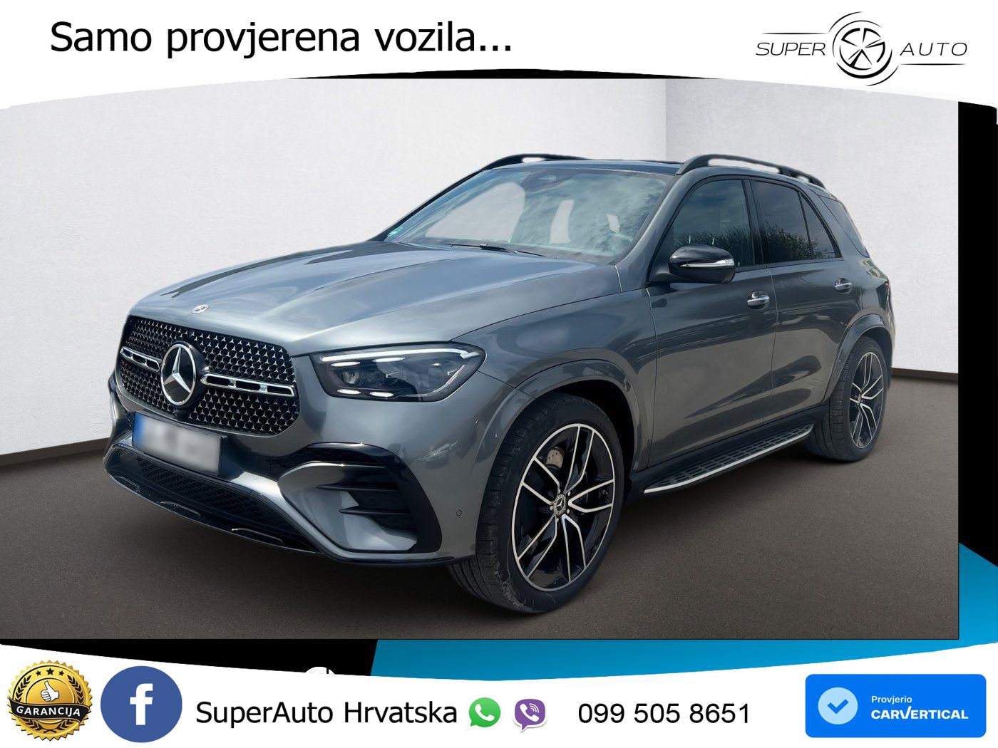 Mercedes GLE 450d (367 KS) EQ Boost 4MATIC 9G-TRONIC AMG LED+GR SJED+ACC